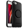 OtterBox Otter+Pop Symmetry Case for Apple iPhone 8 / 7 / SE (2nd Gen) - Black